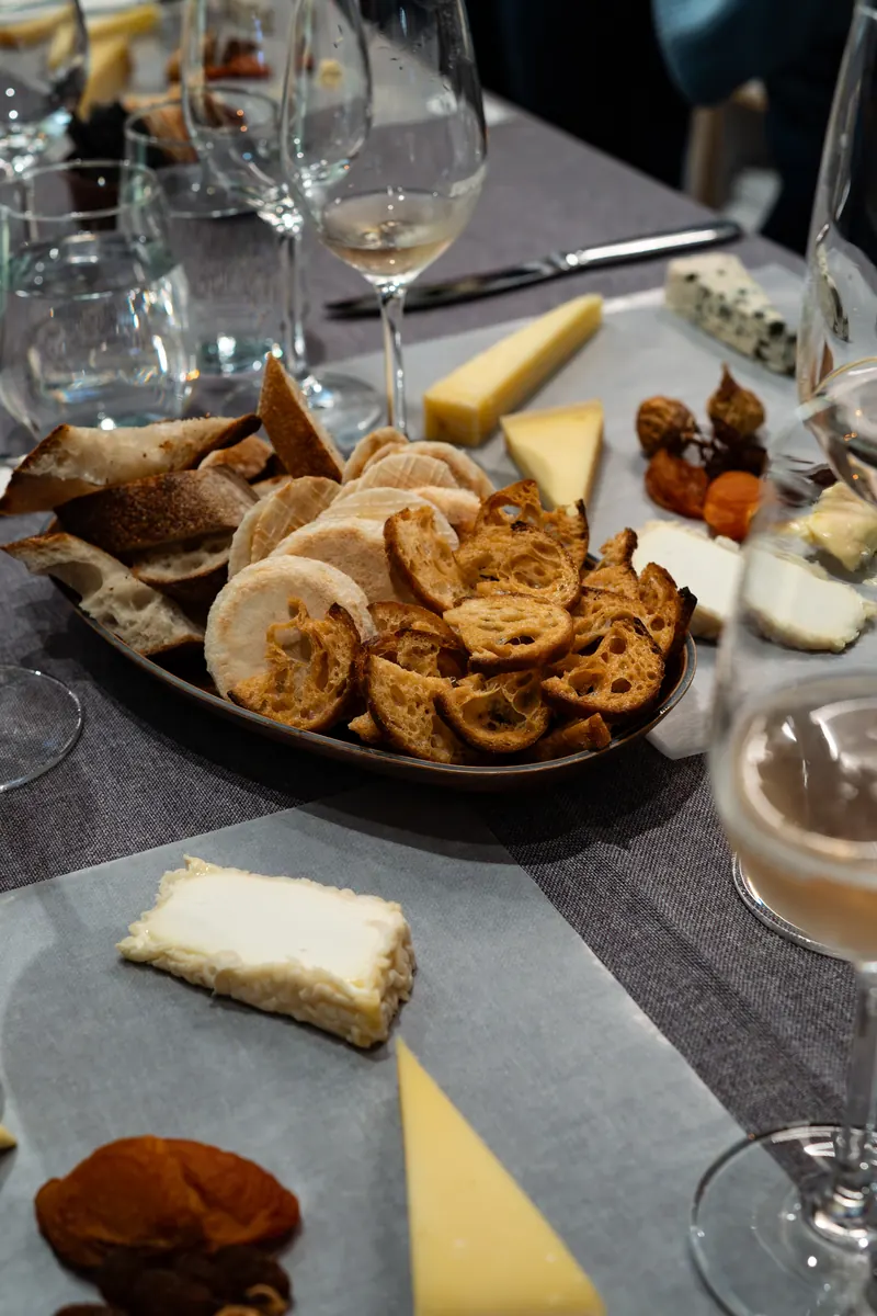 Cheese platter at Supercheese