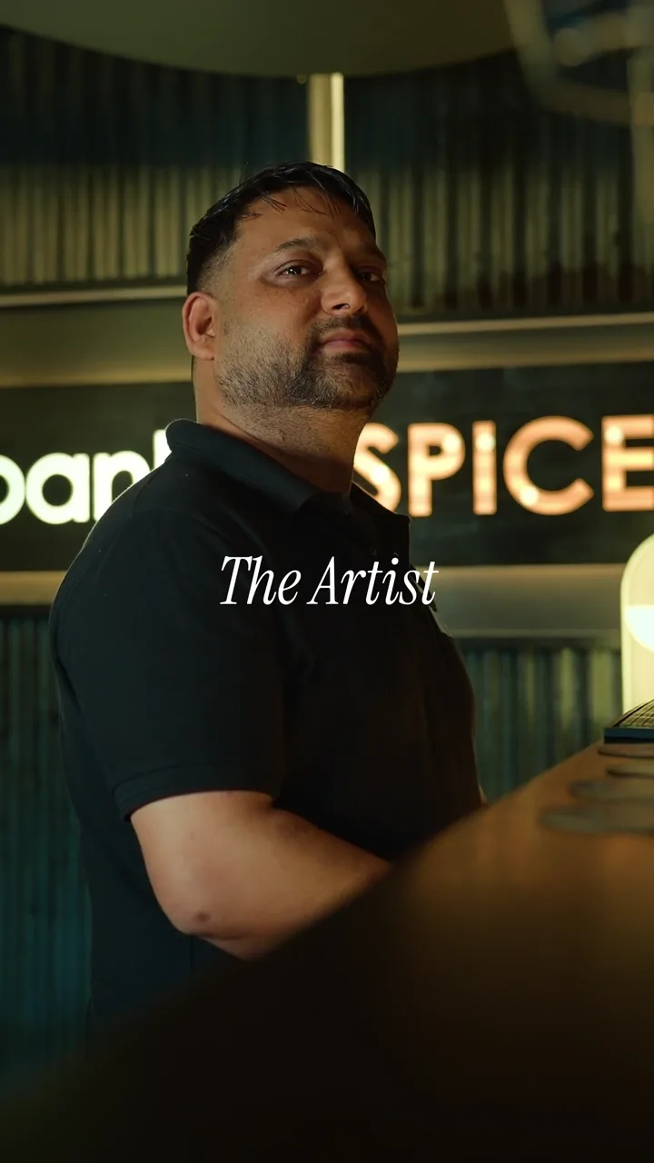 The chef at Southbank Spices